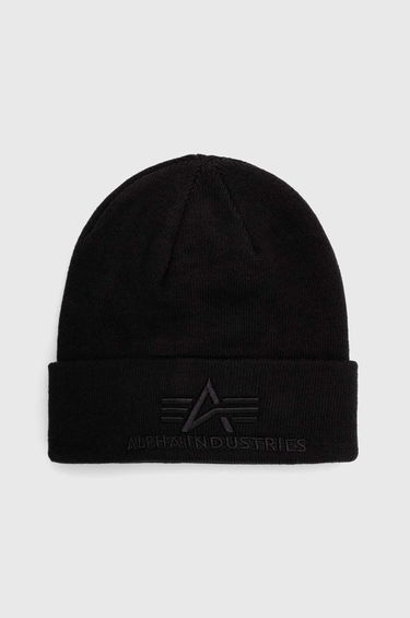Beanie Alpha Industries Beanie Črna | 168910.03, 0