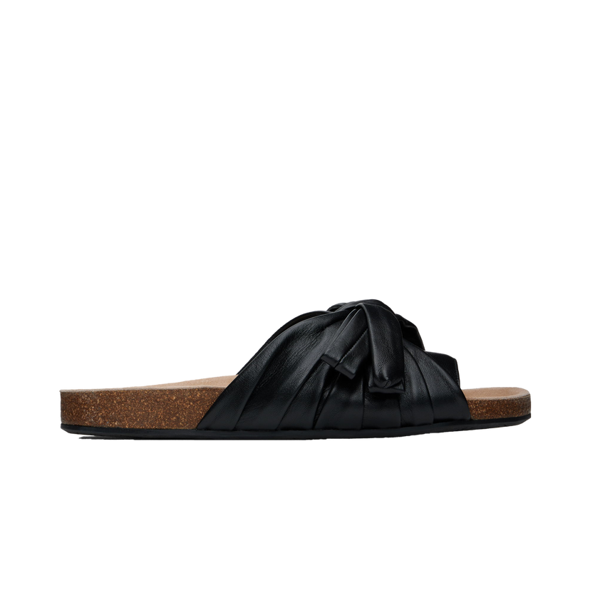 Superge in čevlji JW Anderson JW Anderson Bow Flat Sandals Črna | SN0103-LA0161