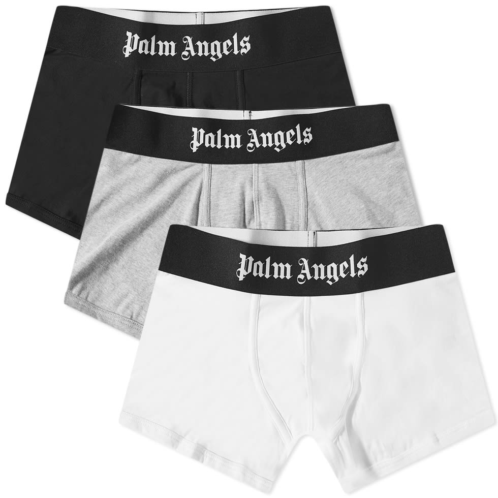 Boksarice Palm Angels Logo Boxer - 3 Pack Večbarvna | PMUH001C99FAB0048484, 0