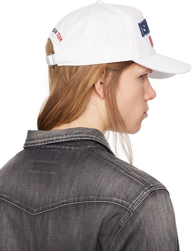 Kapa DSQUARED2 Dsquared2 'Milano' Baseball Cap Bela | BCM0917-05C00001-1062, 2