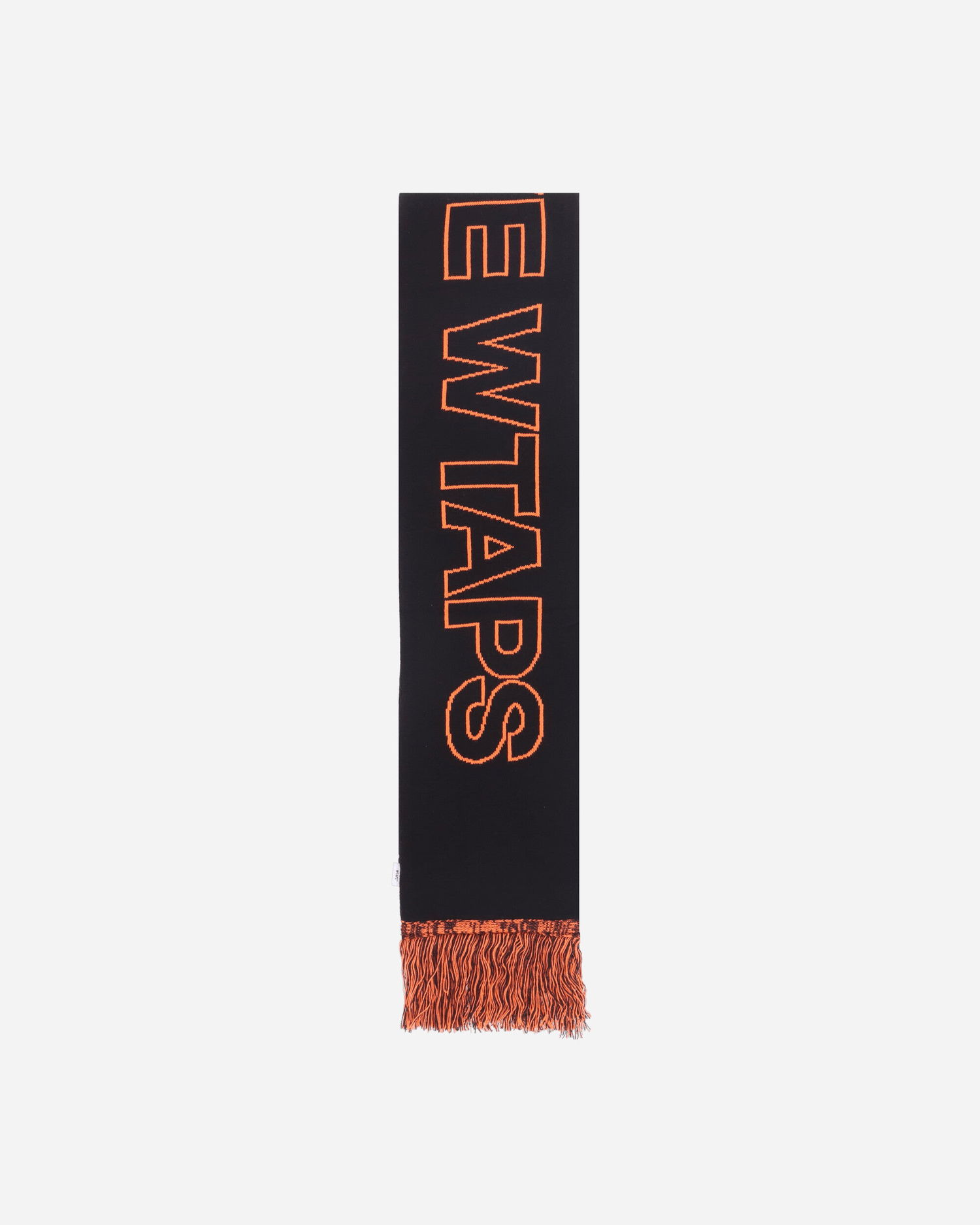 Šala WTAPS Knitted Fringe Scarf Črna | 242MADT-AC01 002, 1