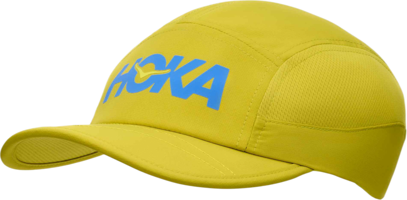 Klobuk Hoka One One Hoka Run Performance Hat Rumena | 1164330-pag
