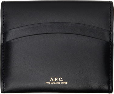 Denarnica A.P.C. A.P.C. Grace Compact Wallet Črna | PXBMW-F63603, 1