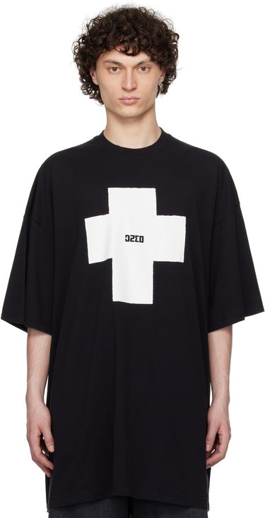 Majica 032C 032c Point Zero Oversized T-Shirt Črna | S25-URC-0152-050, 0