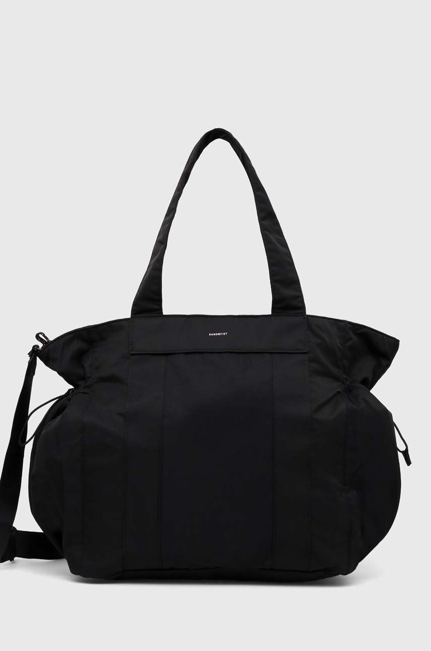 Tote bag Sandqvist Sigrid Tote Bag Črna | SQA1881, 0