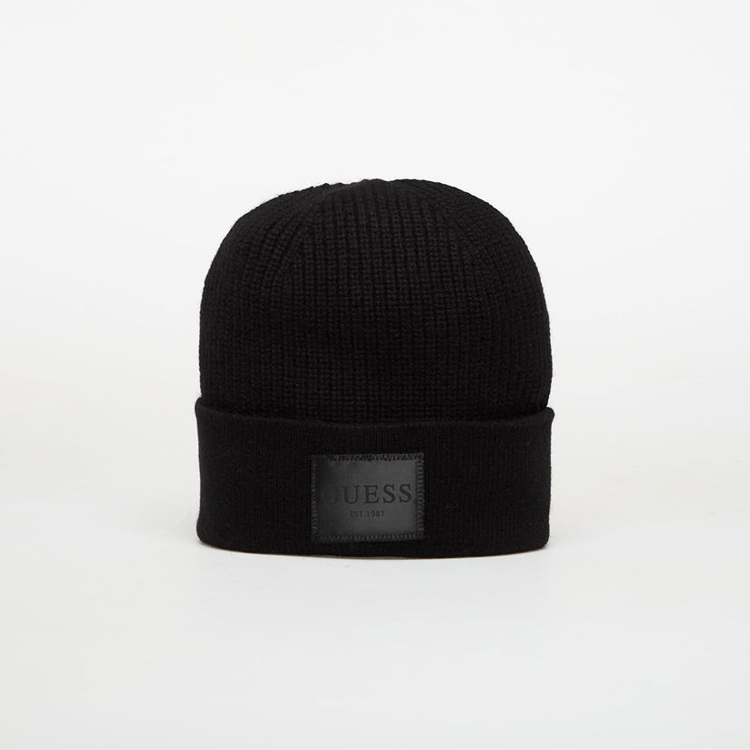 Beanie GUESS Brenton Beanie Črna | AW5436POL03-BLA