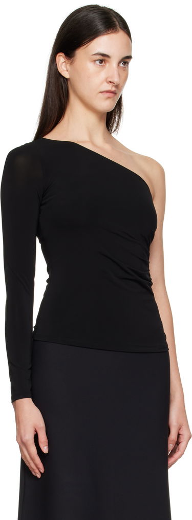 Majica brez rokavov Max Mara Max Mara Spluga One-Shoulder Top Rjava | 2511941012600, 4