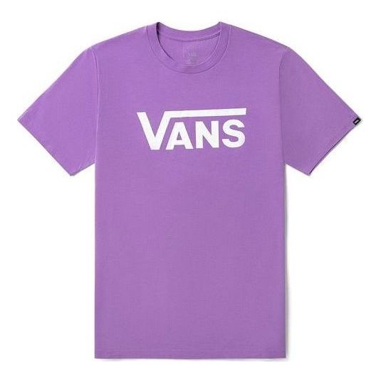 Majica Vans Essentials Logo T-Shirt Lila | VN0A4MM6Z71