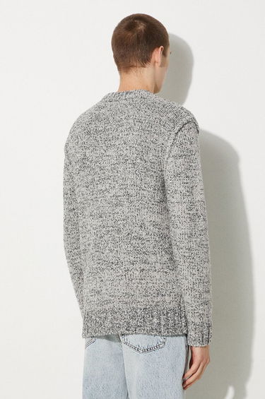Pleteni pulover Samsoe Samsoe Samsoe Samsoe Warm Wool Sweater Siva | M23300086, 2
