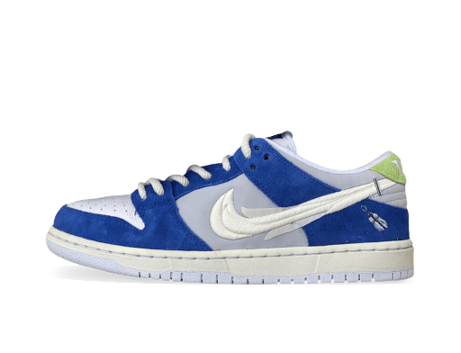 Skateboarding Nike SB Fly Streetwear x Dunk Low Pro "Gardenia" Modra | DQ5130-400