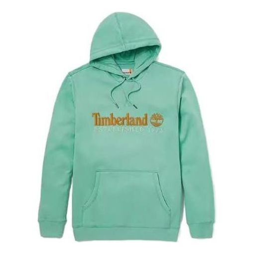 Pulover Timberland Anniversary Drawstring Hoodie Zelena | A2E2C-ED4