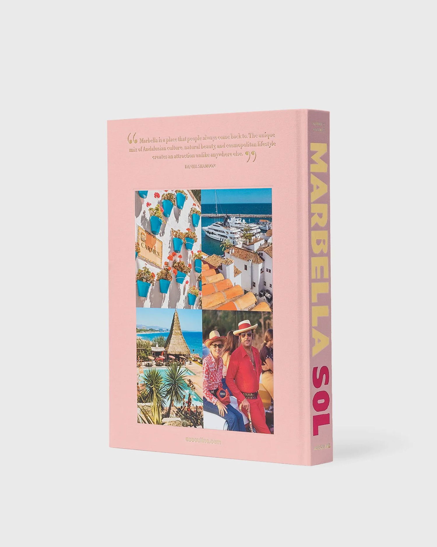 Knjige in revije ASSOULINE Marbella Sol Art & Design Book Roza | 9781649803474, 1