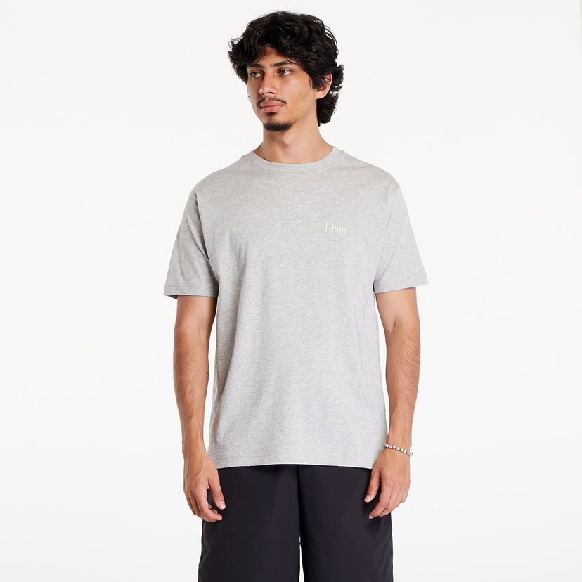 Majica Dime Classic Small Logo T-Shirt Heather Gray Siva | DIMESU2417GRY