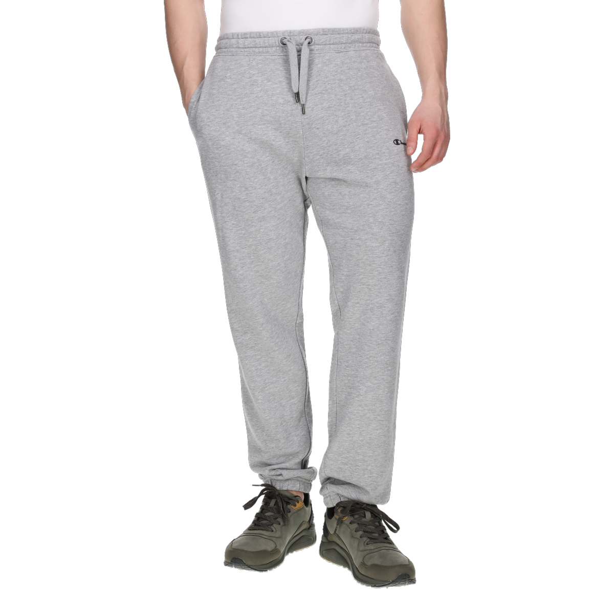 Trenirka Champion Basic Sweatpants Siva | CHA241M126-3A, 0
