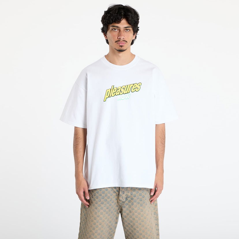 Majica Pleasures PLEASURES Quench T-Shirt Bela | P25SU043 WHITE