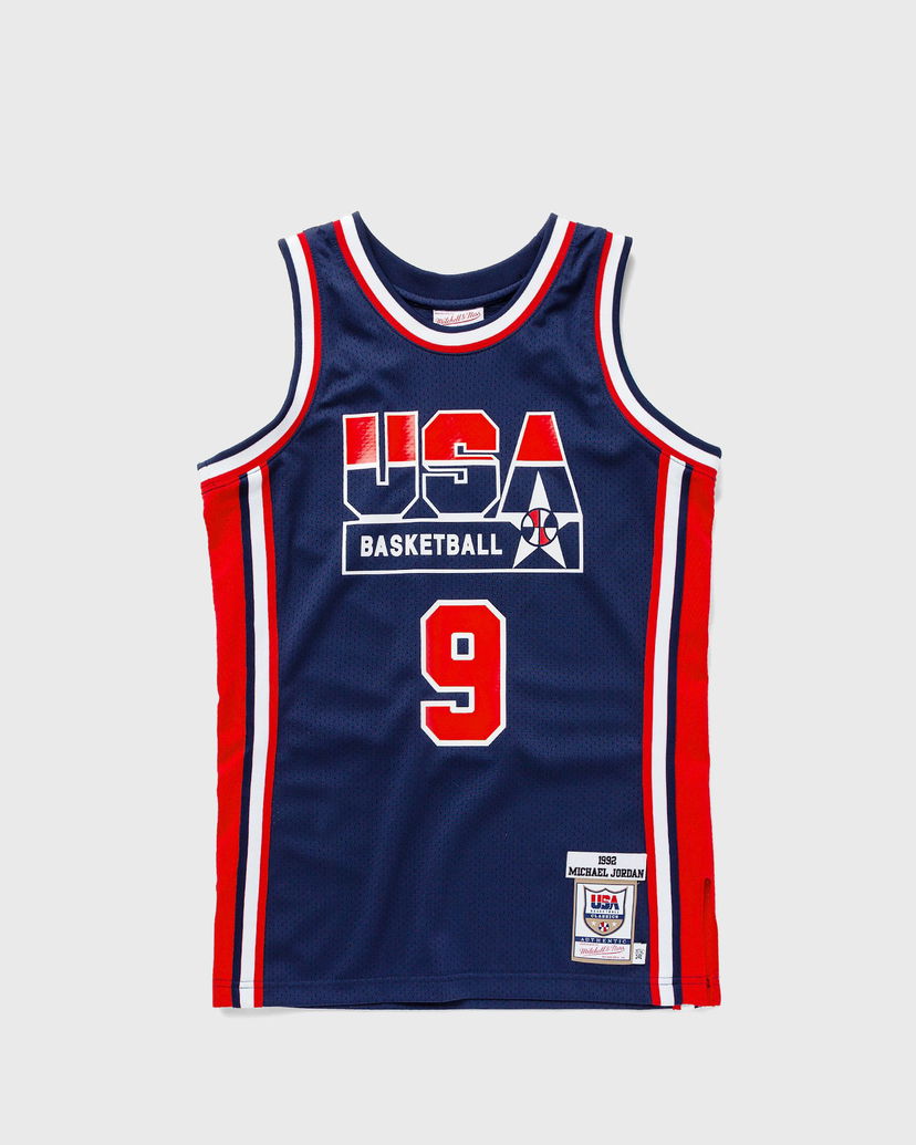 Dres Mitchell & Ness NBA Authentic Jersey Team USA 1992 Michael Jordan #9 Mornarica | AJY4GS18414-USANAVY92MJO