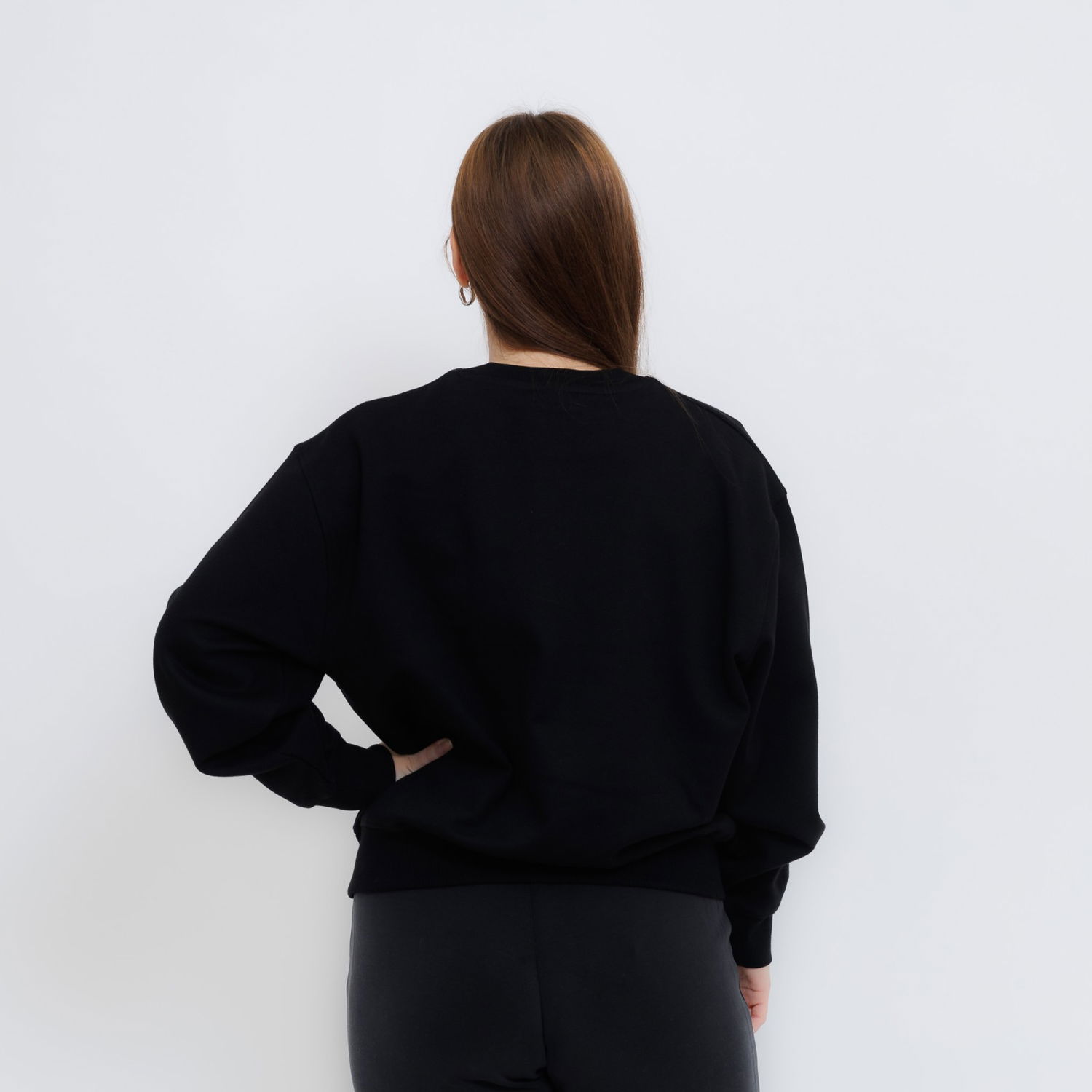 Pulover GUESS Guess Roberta Sweatshirt Črna | V5RQ12KC3D2-JBLK, 1