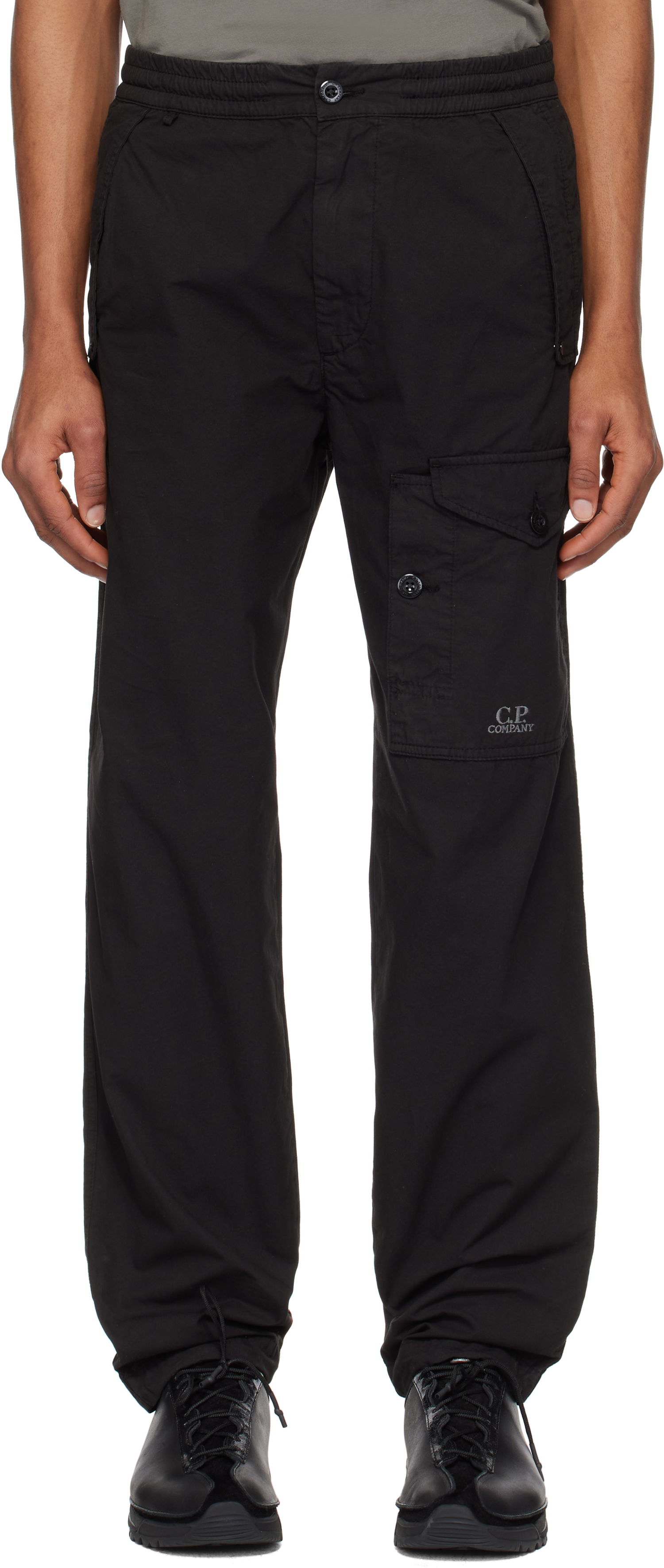 Cargo hlače C.P. Company C.P. Company Microreps Cargo Pants Črna | 18CMPA059A-006475G, 0
