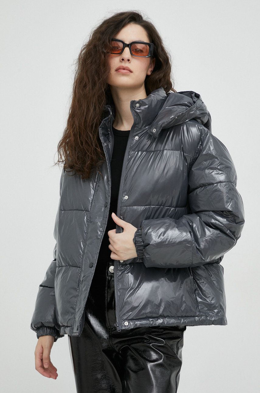 Jakna Samsoe Samsoe Pearl Jacket Siva | F22300023, 0