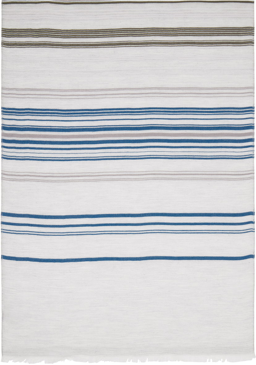 Šala Paul Smith Paul Smith Thin Stripe Scarf Modra | M1A-150C-N020-70-0