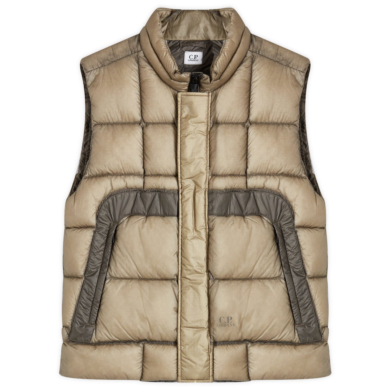 Telovnik C.P. Company D.D Shell Down Vest Zelena | CMOW207A-006099A-327, 0