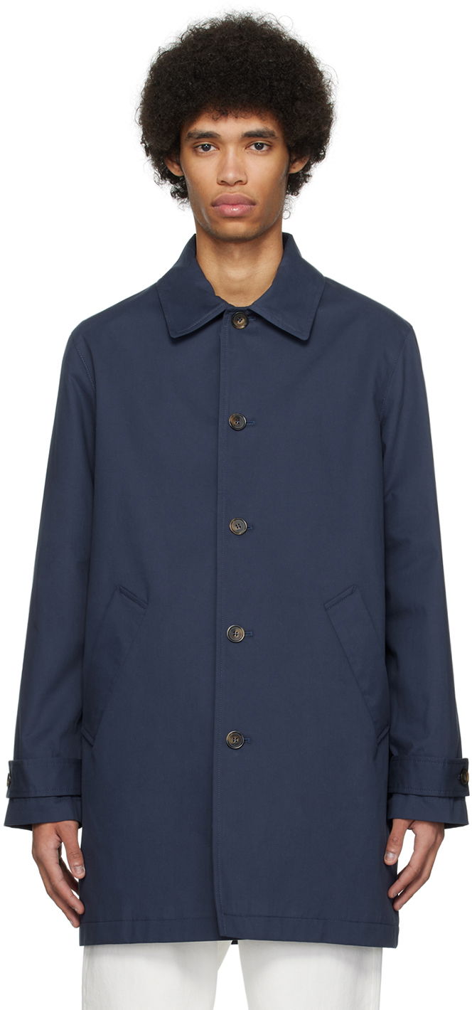 Plašči A.P.C. Victor Coat Mornarica | COGXS-H01420