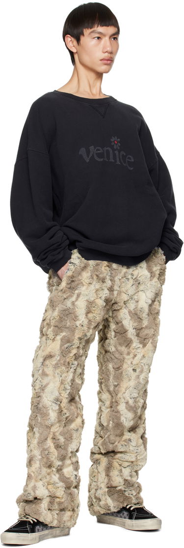 Pulover ERL 'Venice' Print Sweatshirt Črna | ERL06T037, 3