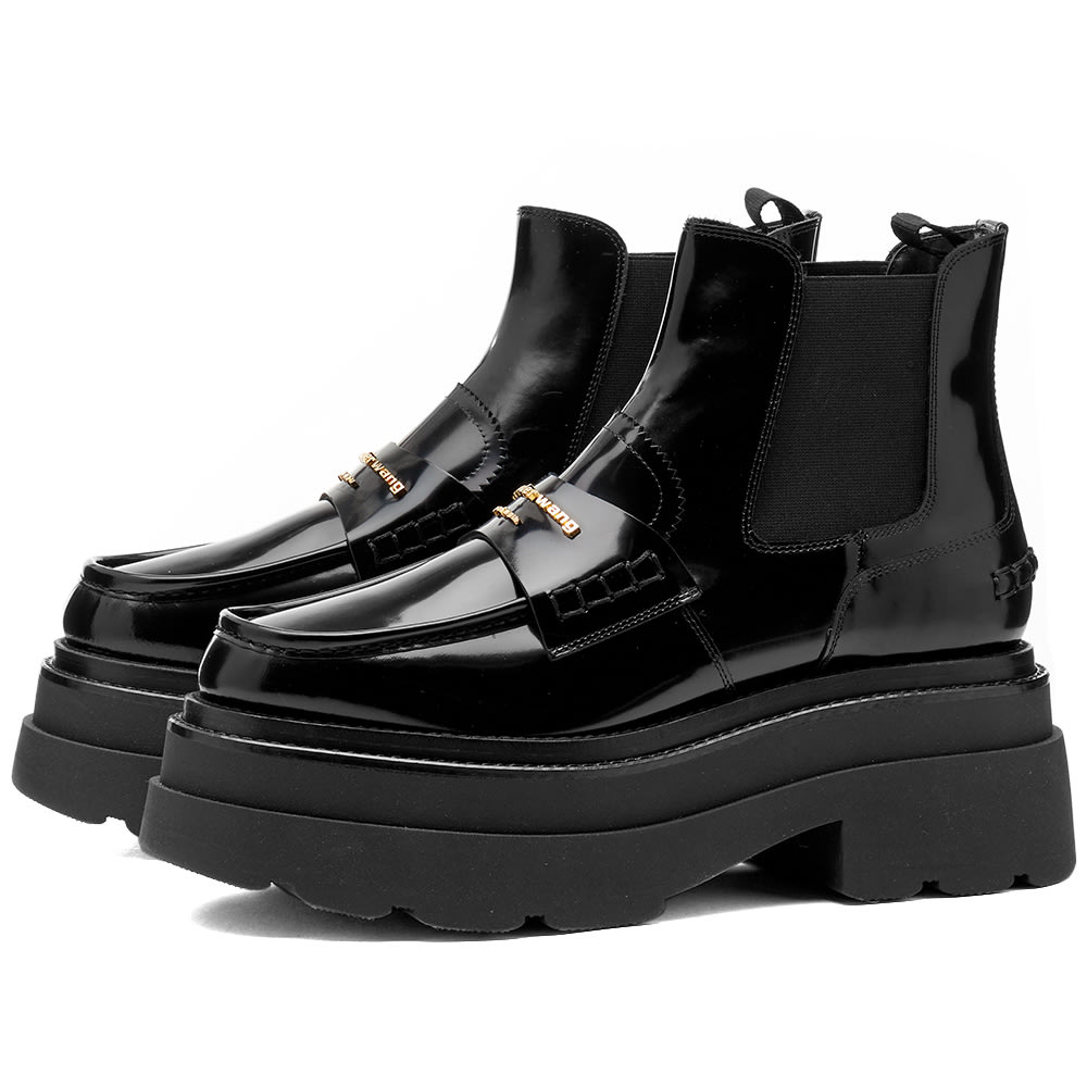 Superge in čevlji Alexander Wang Carter Platform Ankle Boots Črna | 30322B022-001, 0