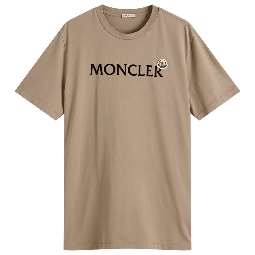 Majica Moncler Moncler Logo T-Shirt, Size X-Small Bež | 8C000-75-8390T-22E