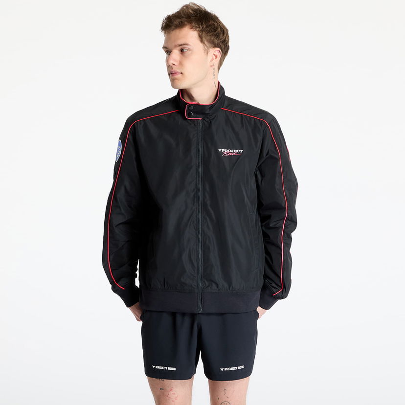 Bomber jakna Under Armour Project Rock Warmup Jacket Črna | 1389931-001