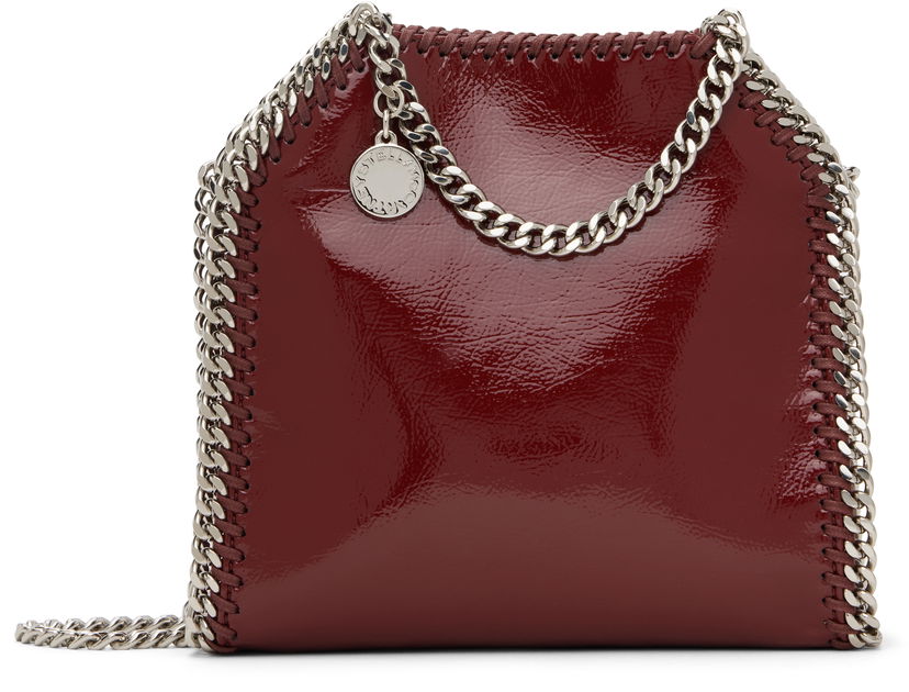 Torba za čez ramo Stella McCartney Tiny Falabella Shoulder Bag Bordo | 391698WP0495