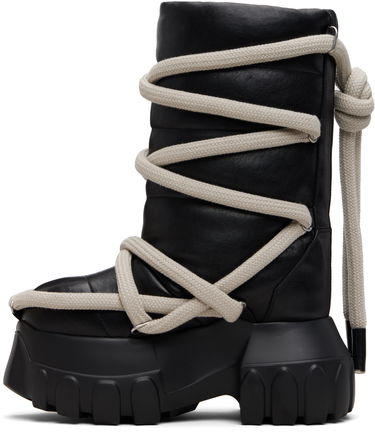 Superge in čevlji Rick Owens Concordians Lunar Mega Tractor Boots Črna | RP02E4862 LGYPW3, 2