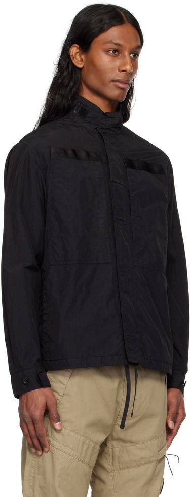Vetrovka C.P. Company C.P. Company Flatt Nylon Lens Overshirt Črna | 18CMOS081A-005991G, 1