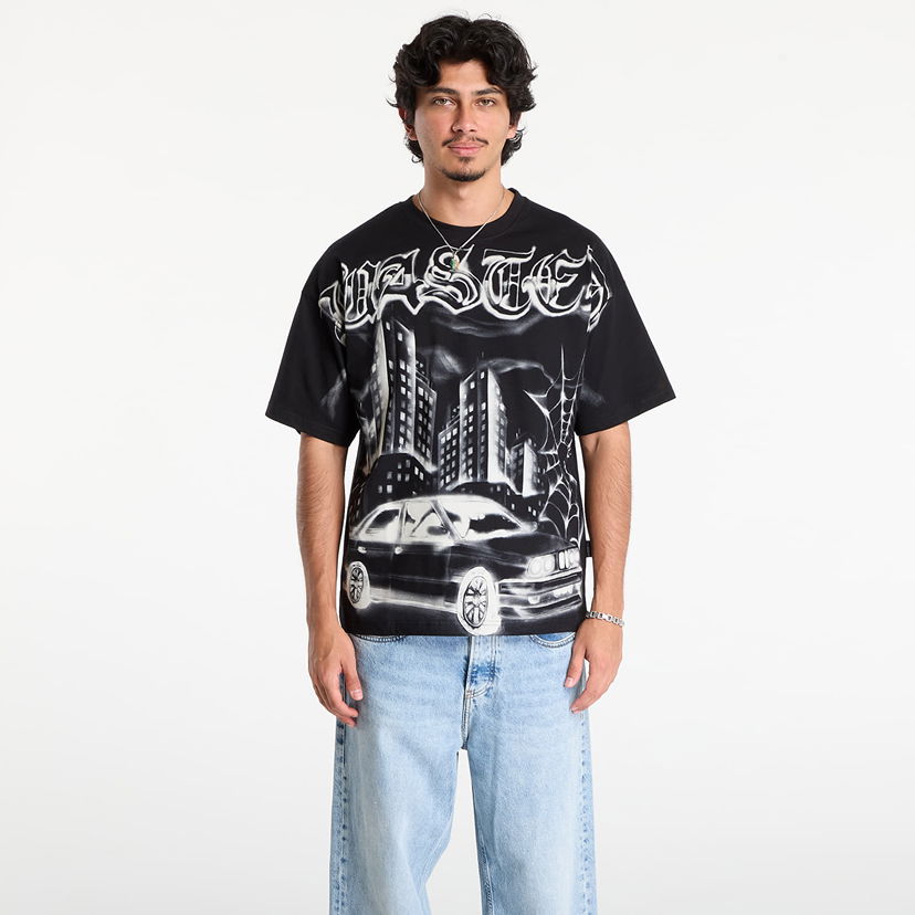 Majica Wasted Paris Wasted Paris Atm Boxy T-Shirt Črna | WP_000287