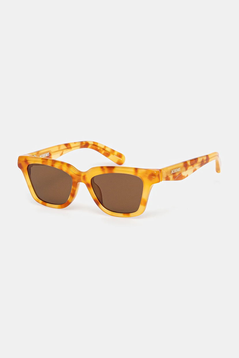 Sončna očala Jacquemus Jacquemus Carre Sunglasses Rumena | JAC109C4SUN