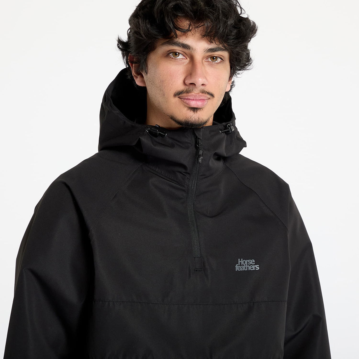 Vetrovka Horsefeathers Horsefeathers Landon Anorak Jacket Črna | TM064B, 1