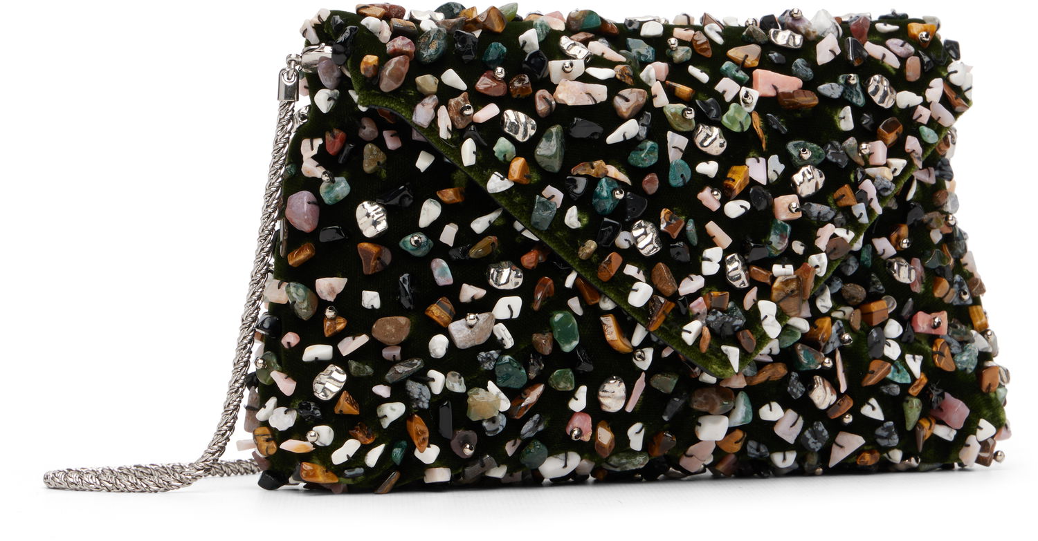 Torbica Dries Van Noten Dries Van Noten Embellished Envelope Clutch Večbarvna | 252-011510-852, 1