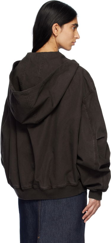 Pulover The Attico Attico Hooded Bomber Jacket Rjava | 250WCB00066 DDC093AA, 2