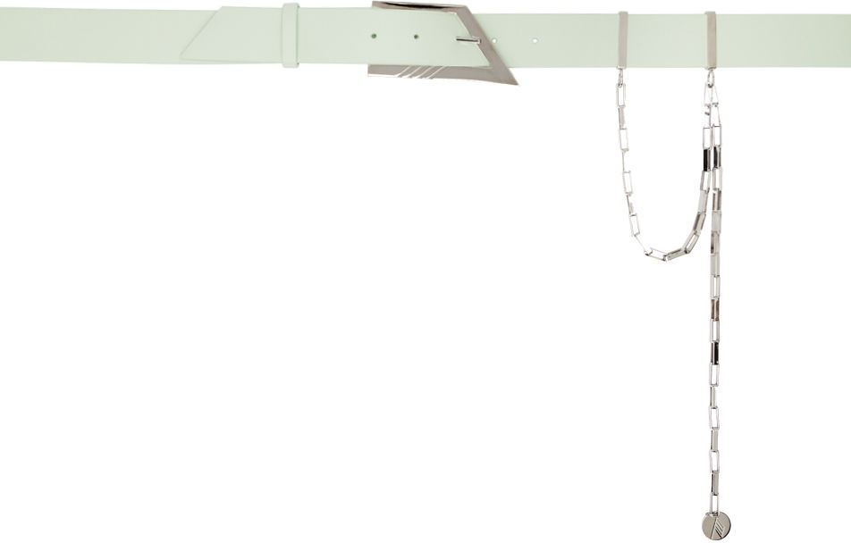 Pasovi The Attico Attico Chain Belt Zelena | 241WKE06 L019, 0