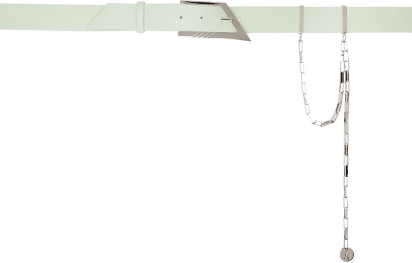 Pasovi The Attico Attico Chain Belt Zelena | 241WKE06 L019