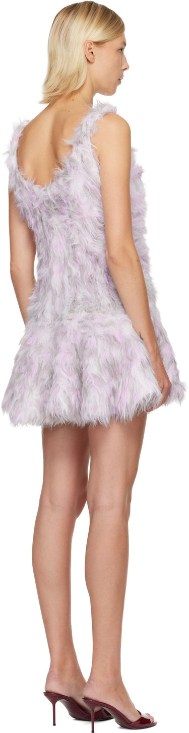 Obleke Diesel M-Astrid Faux-Fur Minidress Večbarvna | A21450 0EGCD, 2