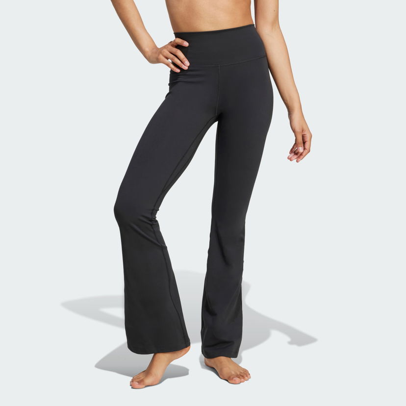Pajkice adidas Performance All Me Flare Leggings Črna | JW7588