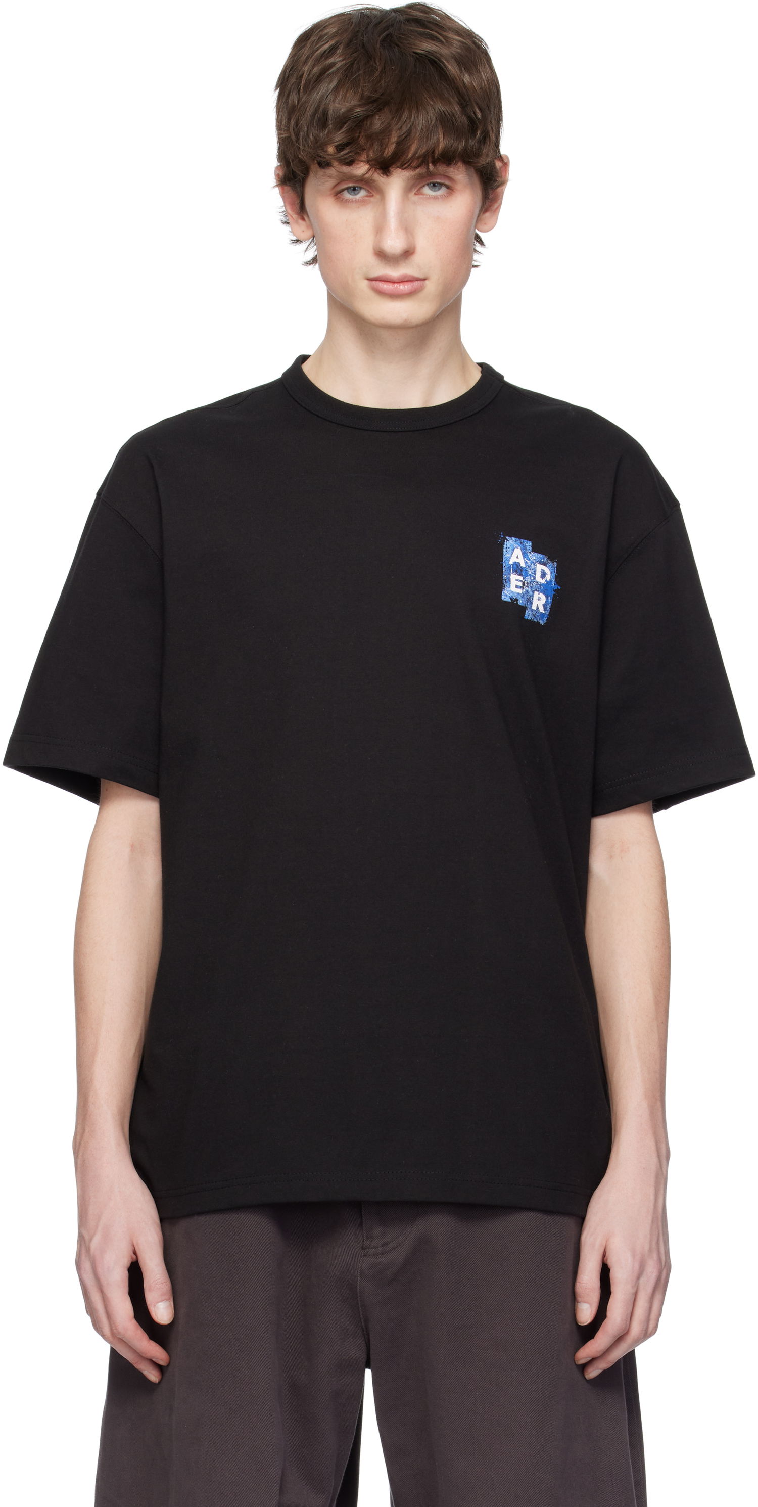 Majica ADER ERROR ADER error Sig; TRS Tag 06 T-Shirt Črna | BN42FYTS0104BK, 0