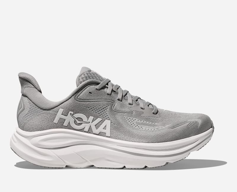 Superge in čevlji Hoka One One Clifton 10, Size 12.5 Siva | 1162030-STLLR
