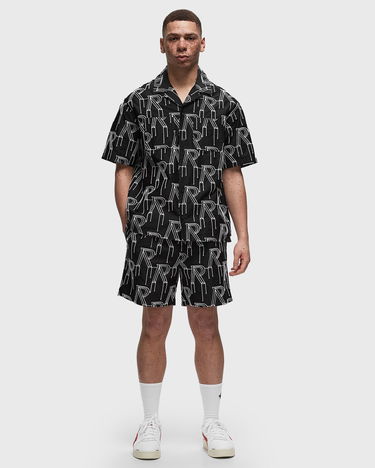 Kratke hlače Represent Clo Represent EMBRODIERED INITIAL TAILORED SHORT Črna | MLM717-01, 1
