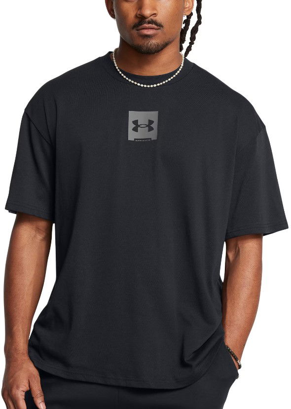 Majica Under Armour Short Sleeve Box Logo T-Shirt Črna | 1386803-001