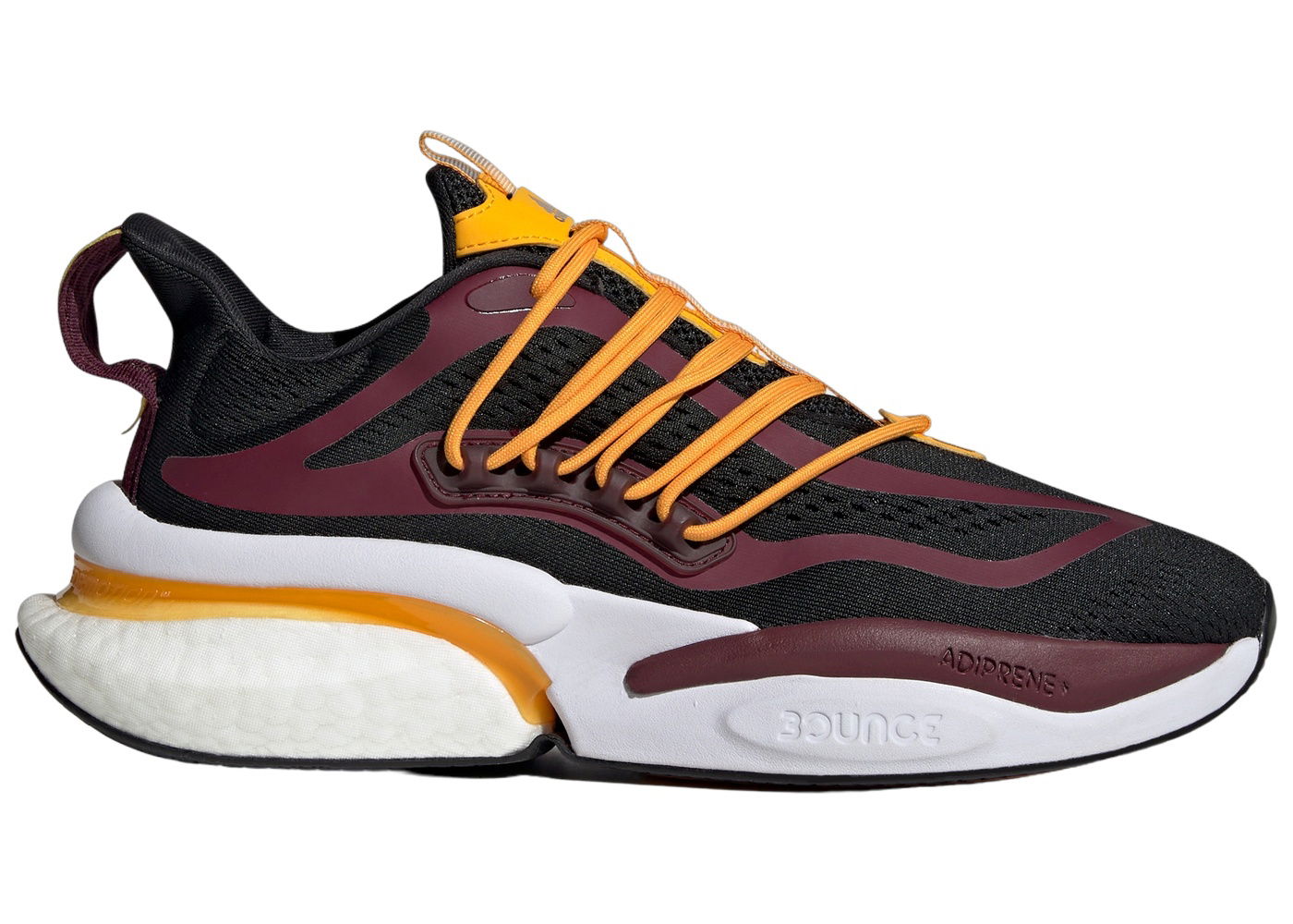 Superge in čevlji adidas Performance Arizona State Alphaboost V1 Core Black Team Maroon Team Colleg Gold Črna | IE1034, 0