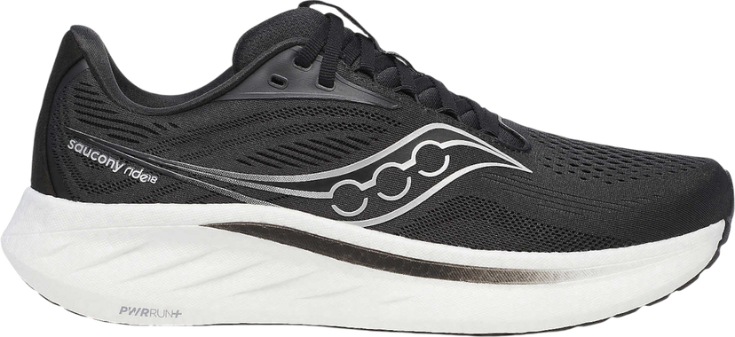 Superge in čevlji Saucony Ride 18 Wide Črna | s21001-100