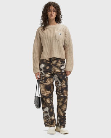 Hlače Carhartt WIP Brandon Single Knee Cow Print Pant Večbarvna | I034880-38W.06, 2