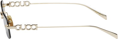 Sončna očala Gucci Gucci 'Gucci' Block Rectangular Sunglasses Kovinski | GG1808S-003, 2